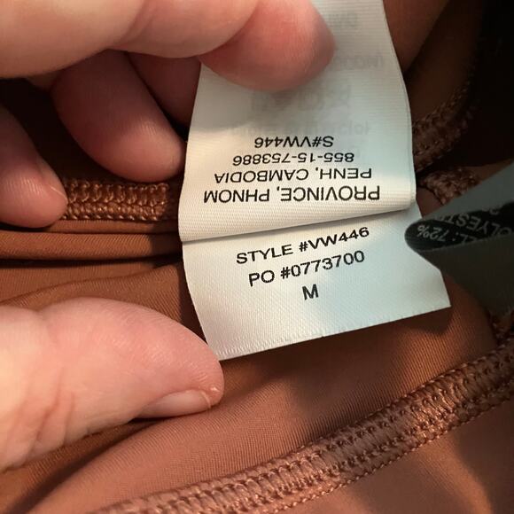 NWT Vuori Women’s Studio Pocket Legging in Rosewood Pink-Medium - Picture 9 of 15